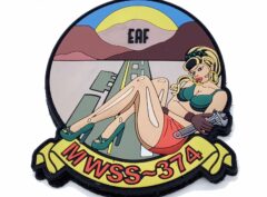 MWSS-374 Expeditionary Air Field EAF PVC Patch Patch – With Hook and Loop