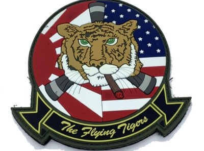 VMM-262 Smoking Tiger PVC Patch – With Hook and Loop