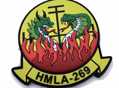 HMLA-269 Gunrunners PVC Patch – With Hook and Loop