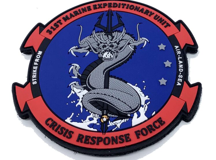 31st MEU PVC Patch – With Hook and Loop