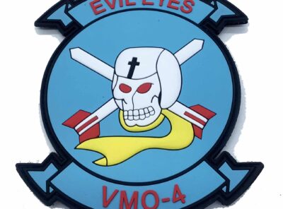 VMO-4 Evil Eyes PVC Patch - With Hook and Loop