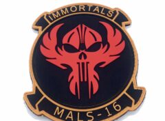 MALS-16 Immortals PVC Patch – With Hook and Loop