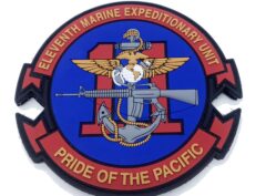 11th MEU PVC Patch – With Hook and Loop