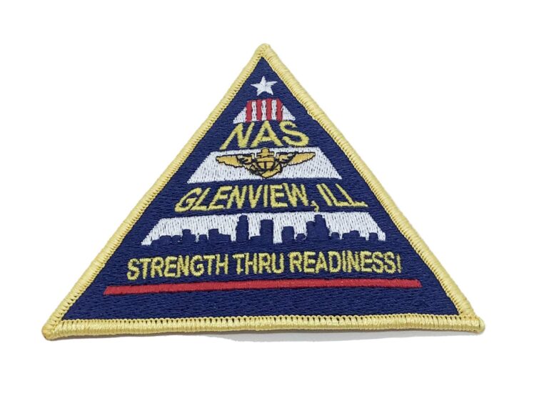 NAS Glenview, IL Patch –No Hook and Loop