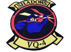 VQ-4 Shadows Squadron Patch - With Hook and Loop