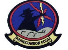 VQ-4 Squadron Patch - Plastic Backing