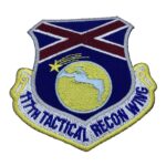 117TH TRW Patch - With Hook and Loop