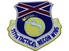 117TH TRW Patch - With Hook and Loop