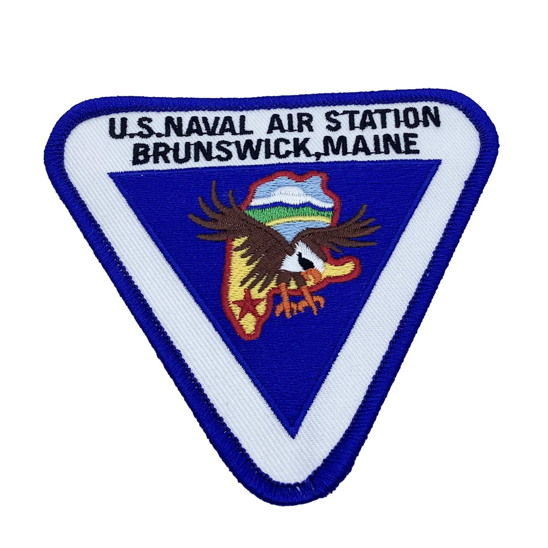 NAS Brunswick Patch - With Hook and Loop