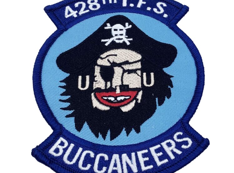 428th TFS Patch - With Hook and Loop