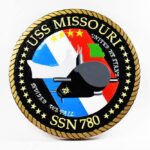 SSN-780 USS Missouri Plaque