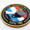 SSN-780 USS Missouri Plaque