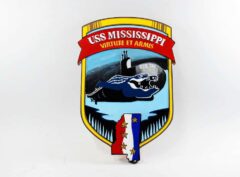 SSN-782 USS Mississippi Plaque