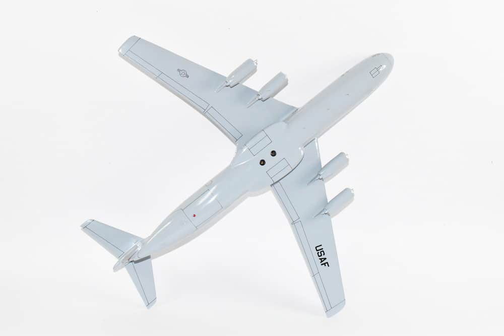 97th Airlift Squadron Fightin' Roos McChord C-141b Model,Mahogany Scale Model