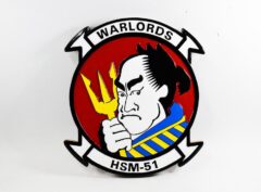 HSM-51 Warlords Plaque