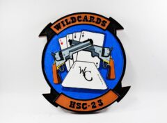 HSC-23 Wildcards Plaque