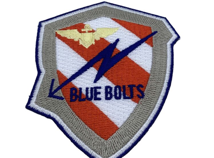 VA-172 Blue Bolts Patch – No Hook and Loop