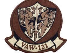 VAW-121 Blue Tails Desert Tan Patch – No Hook and Loop