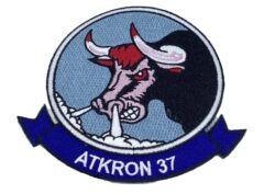VA-37 Bulls Squadron Patch – No Hook and Loop