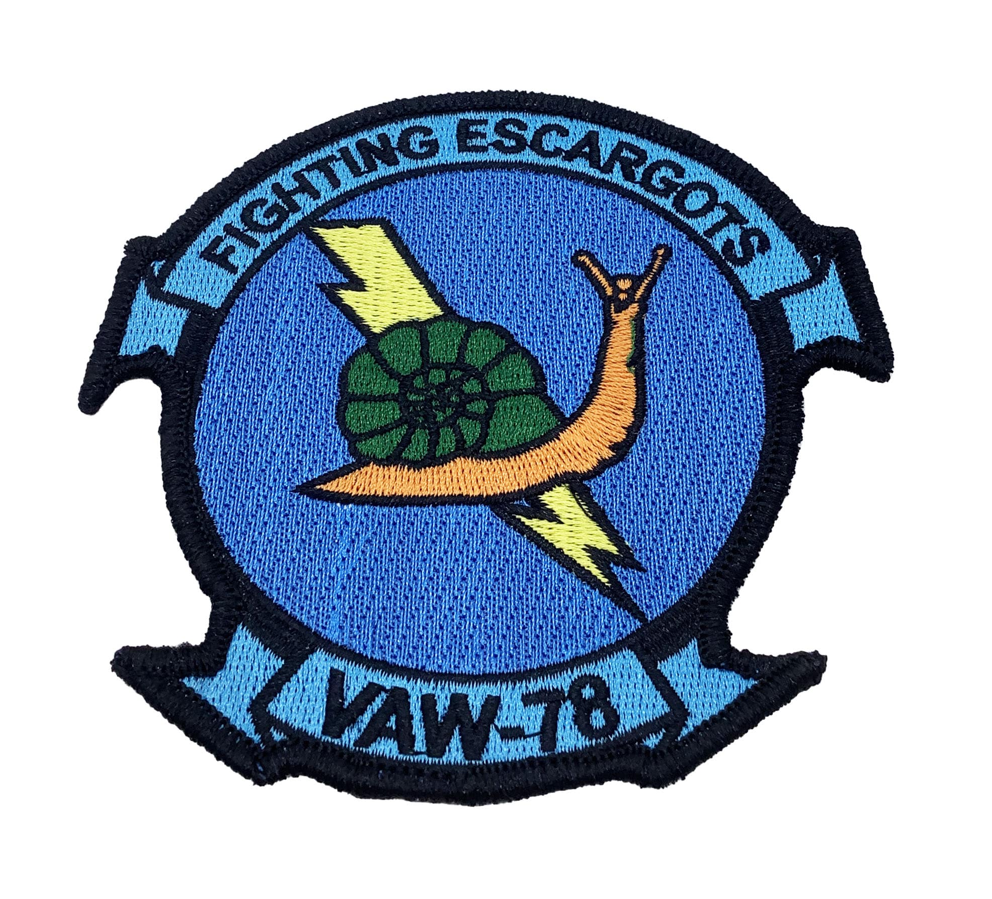 VAW-78 Fighting Escargots Patch – No Hook and Loop