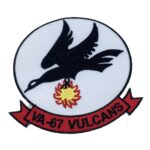 VA-67 Vulcans Squadron Patch – No Hook and Loop