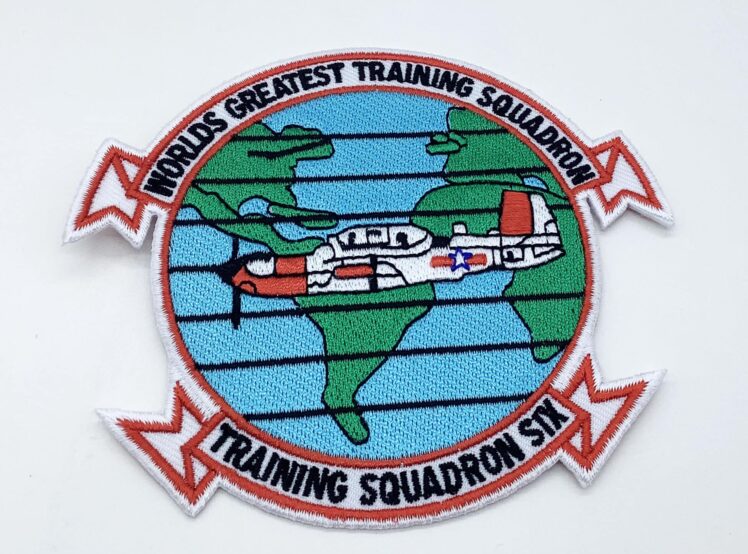 VT-6 Squadron Patch - With Hook and Loop