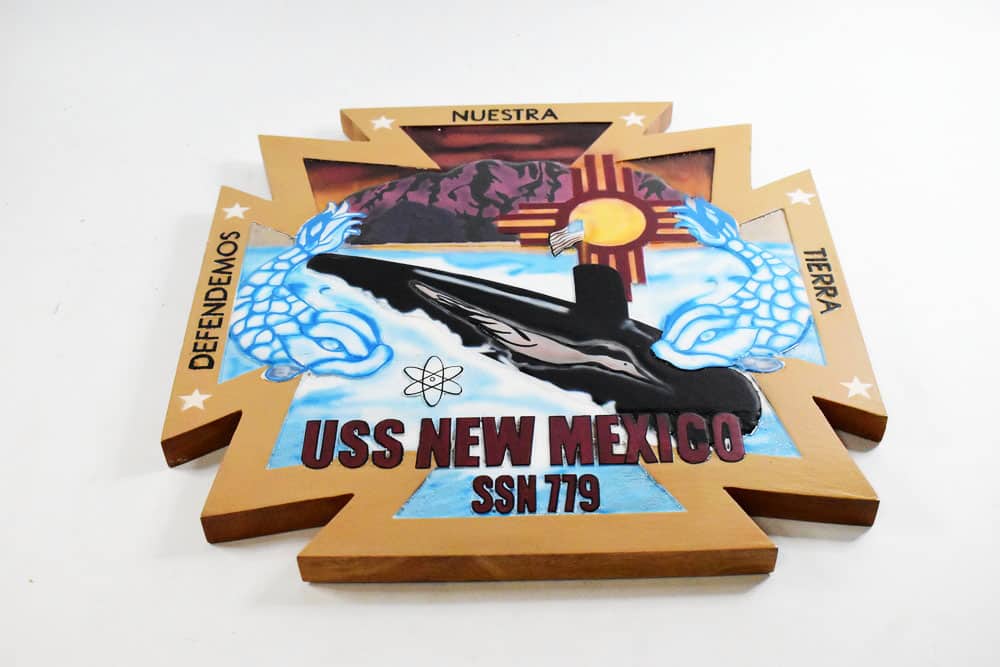 SSN-779 USS New Mexico Plaque