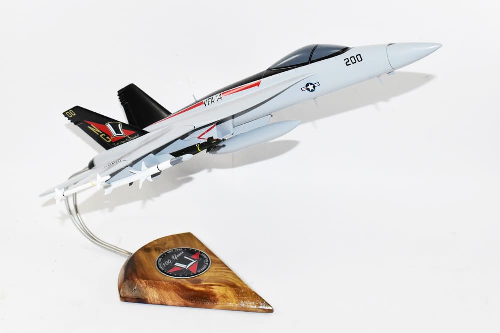 VFA-14 Tophatters 100th Anniversary F/A-18E Model