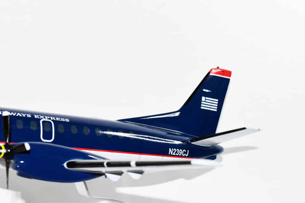 SAAB 340, USAirways Express Paint Scheme, Colgan Air Inc. Markings, LVM, N239CJ