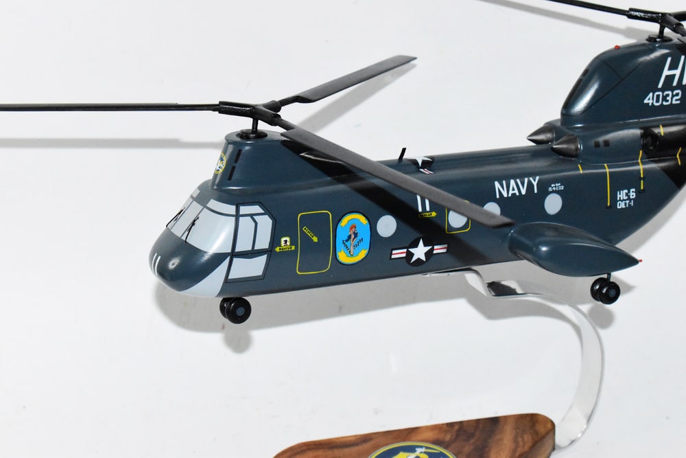 HC-6 Chargers 1991 Bombs Away Baby CH-46 Model