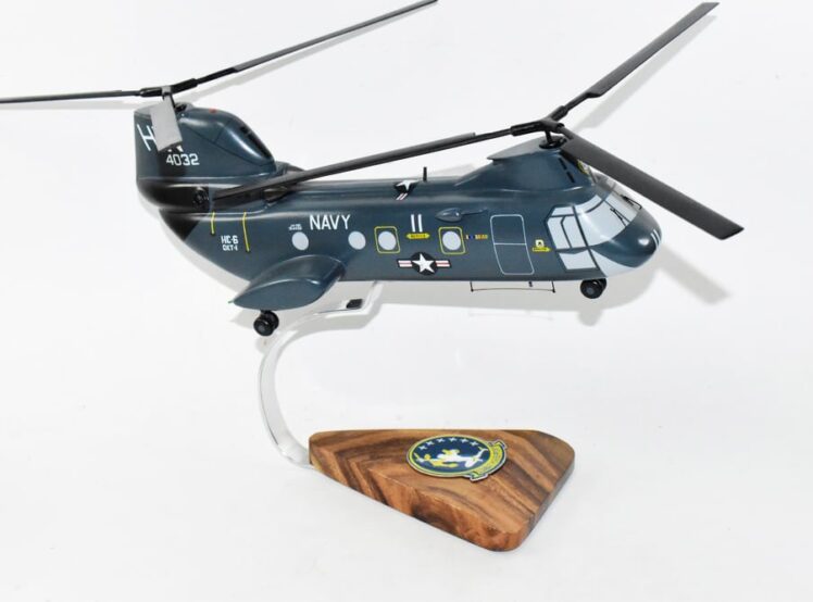 HC-6 Chargers 1991 Bombs Away Baby CH-46 Model