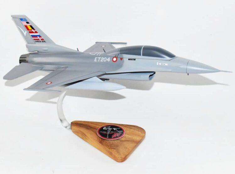 416 FLTS MLU F-16 Falcon Model,Lockheed,Mahogany Scale Model - Squadron ...