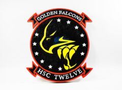 HSC-12 Golden Falcons Plaque