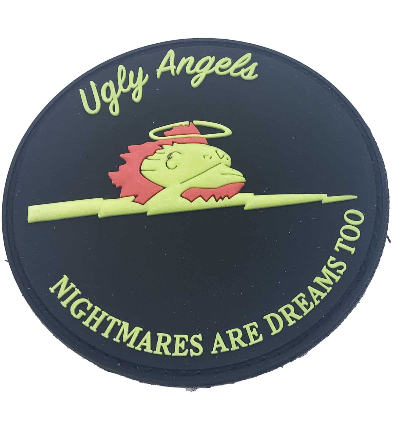 VMM-362 Ugly Angels PVC Patch- with hook and loop