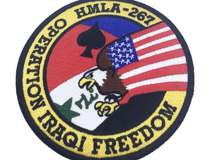 HMLA-267 OIF Patch – No Hook and Loop