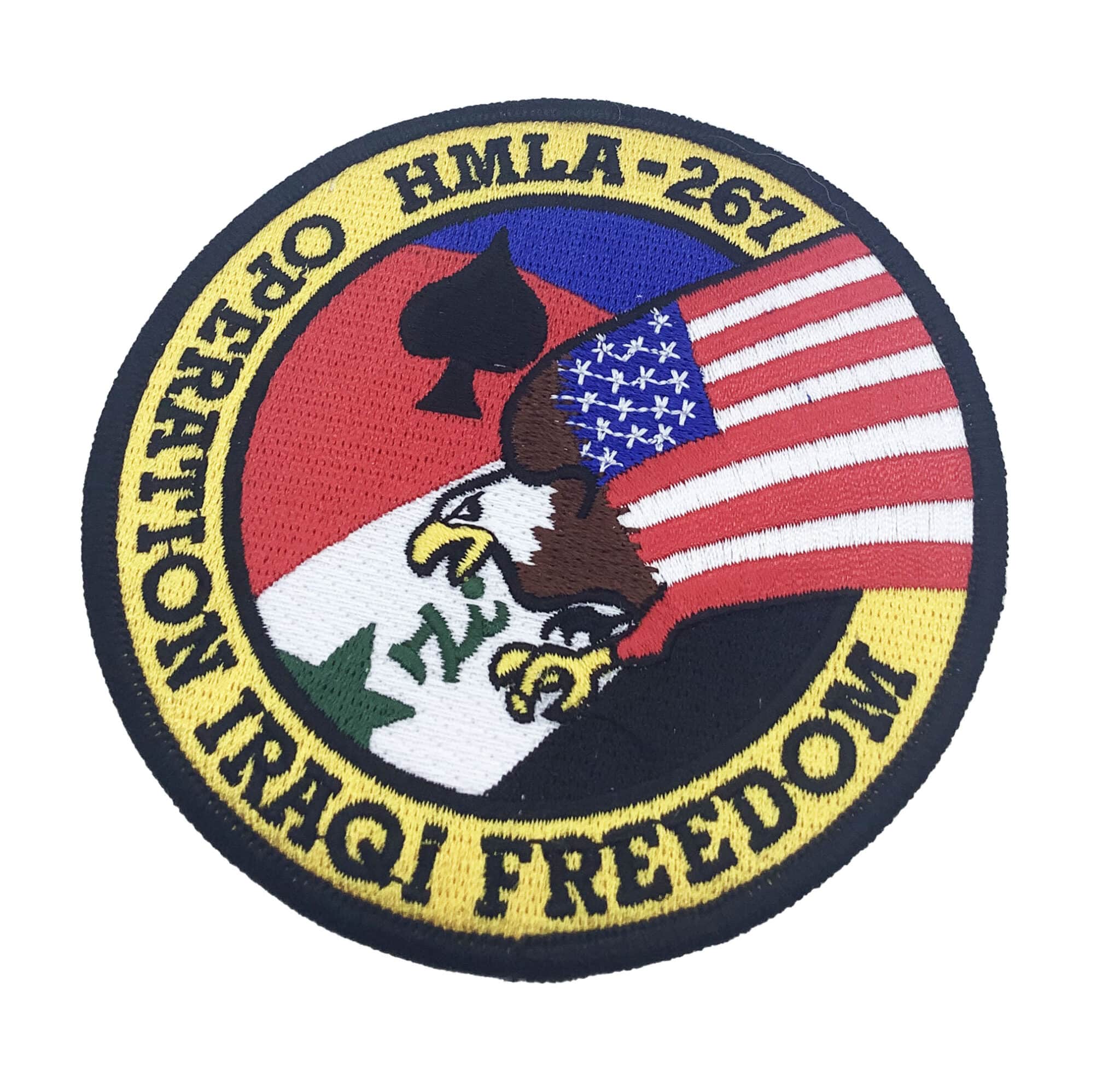 HMLA-267 OIF Patch – No Hook and Loop