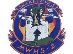 MWHS-2 Snake Eyes Patch – No Hook and Loop