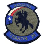 VT-28 Rangers Green Patch – With Hook and Loop