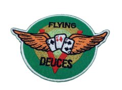 VMF-222 Flying Deuces Patch- No Hook and Loop
