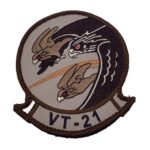 VT-21 Redhawks Tan Patch – With Hook and Loop