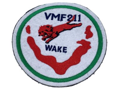 VMF-211 Wake Island Avengers WWII- With Hook and Loop