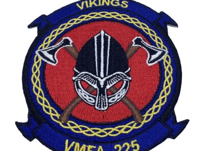 VMFA-225 Vikings Patch - With Hook and Loop