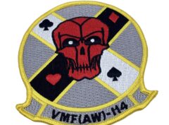 VMF(AW)-114 Death Dealers Patch- No Hook and Loop