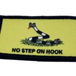 US Navy No Step on Hook Patch – With Hook and Loop