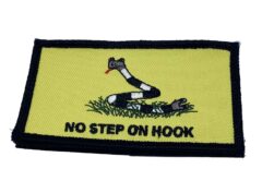US Navy No Step on Hook Patch – With Hook and Loop