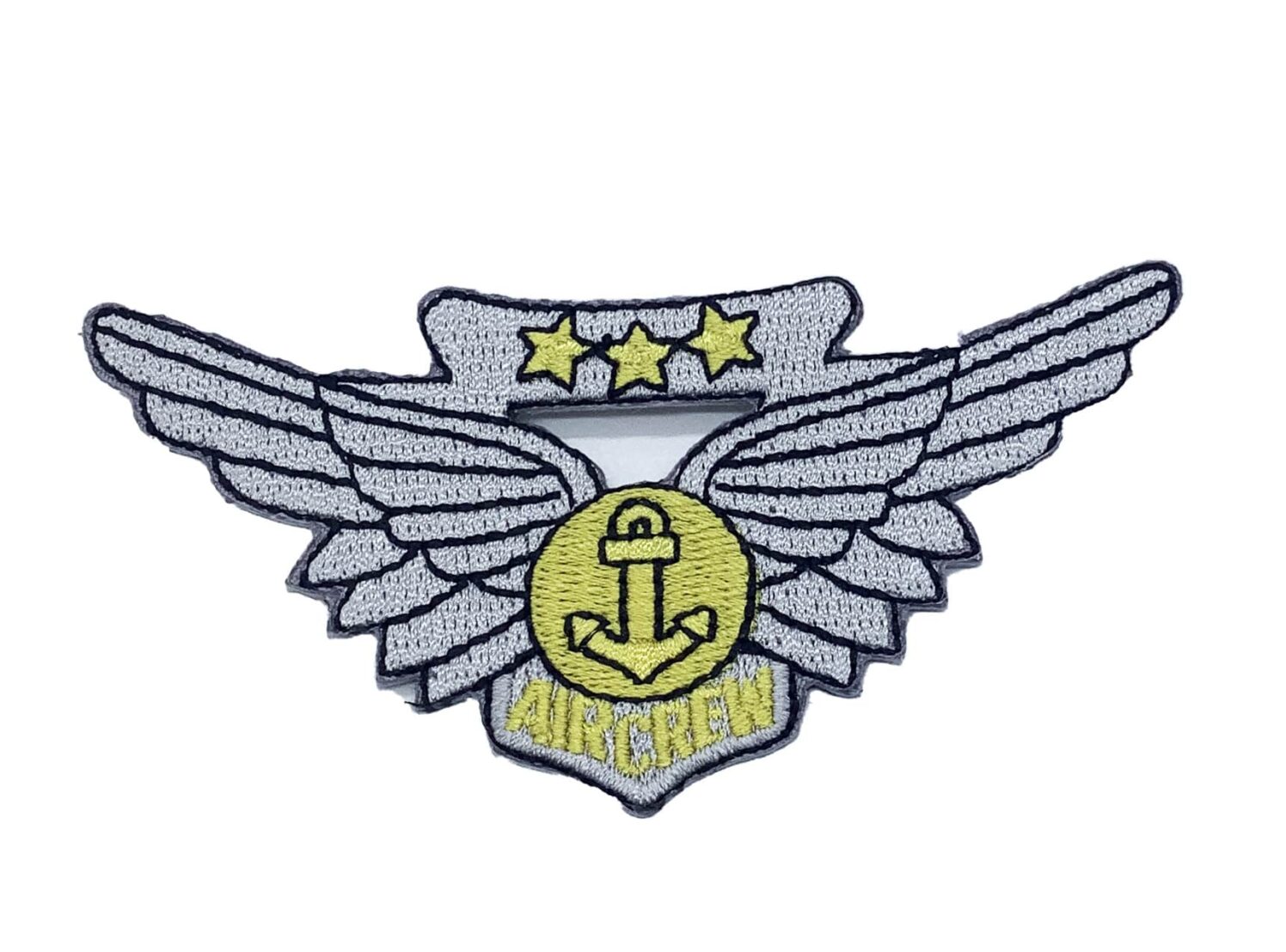 Combat Aircrew Wings Patch – Plastic Backing - Squadron Nostalgia