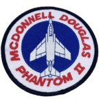 McDonnell Douglas F-4 Phantom Patch – No Hook and Loop