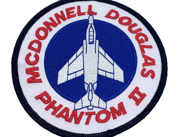 McDonnell Douglas F-4 Phantom Patch – No Hook and Loop