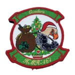 HMH-464 Condors Christmas Patch- With Hook and Loop