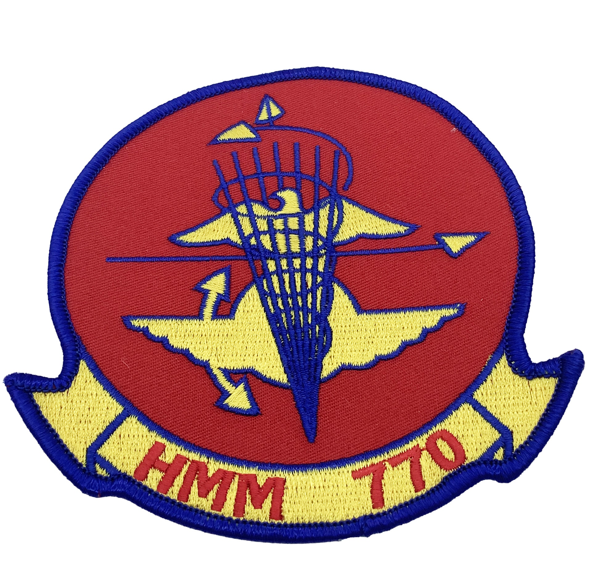 HMM 770 Squadron Patch- No Hook and Loop